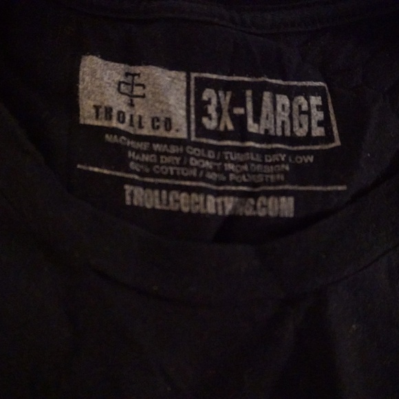 Mens Troll Co Dirty Hands Clean Money T-shirt - Picture 2 of 4